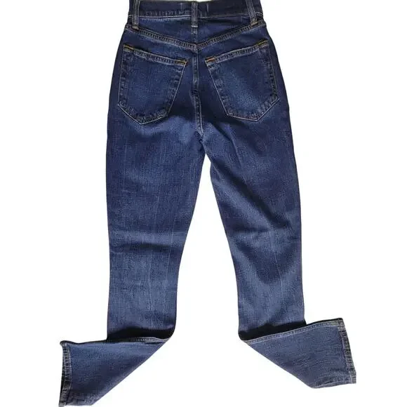 Abercrombie & Fitch Jeans 90's Slim Straight Indigo 24W/28L NWT - Picture 2 of 4